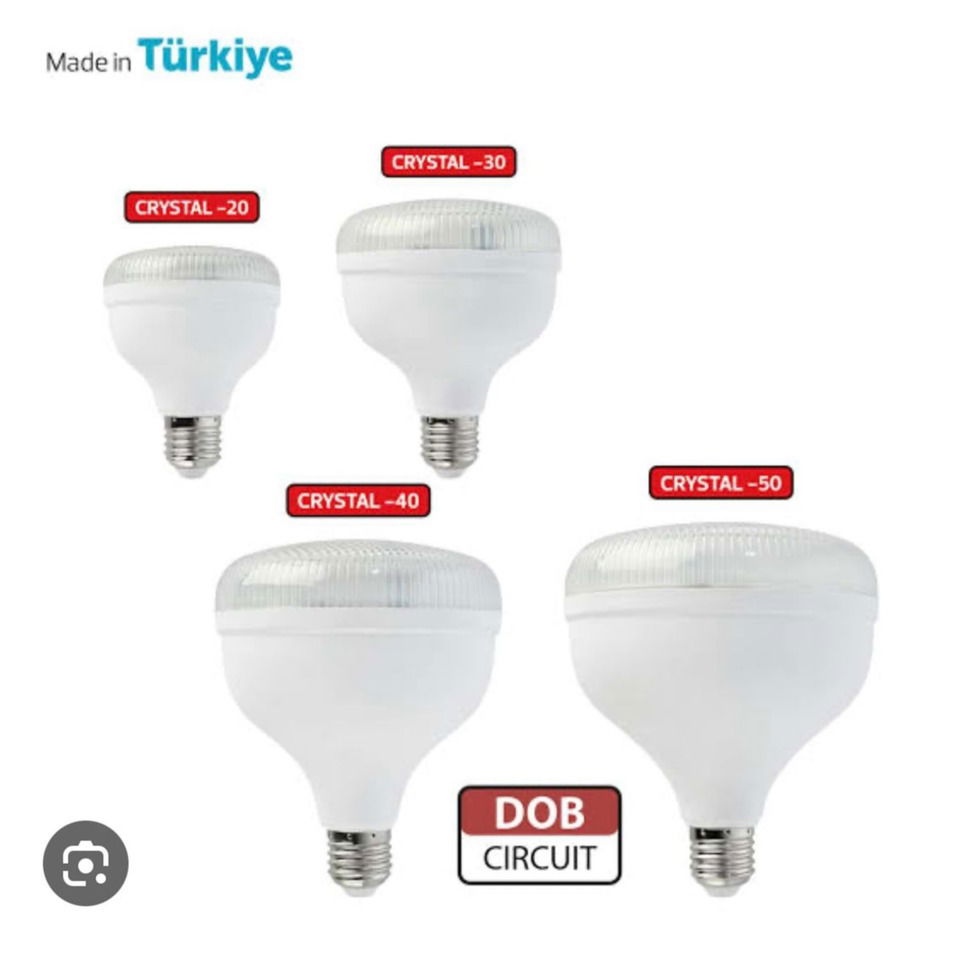 Horoz Led Torch Ampul 40w 6500K 4000lm E27 ( Crystal Dob Serisi ) 175-250V (40ad)