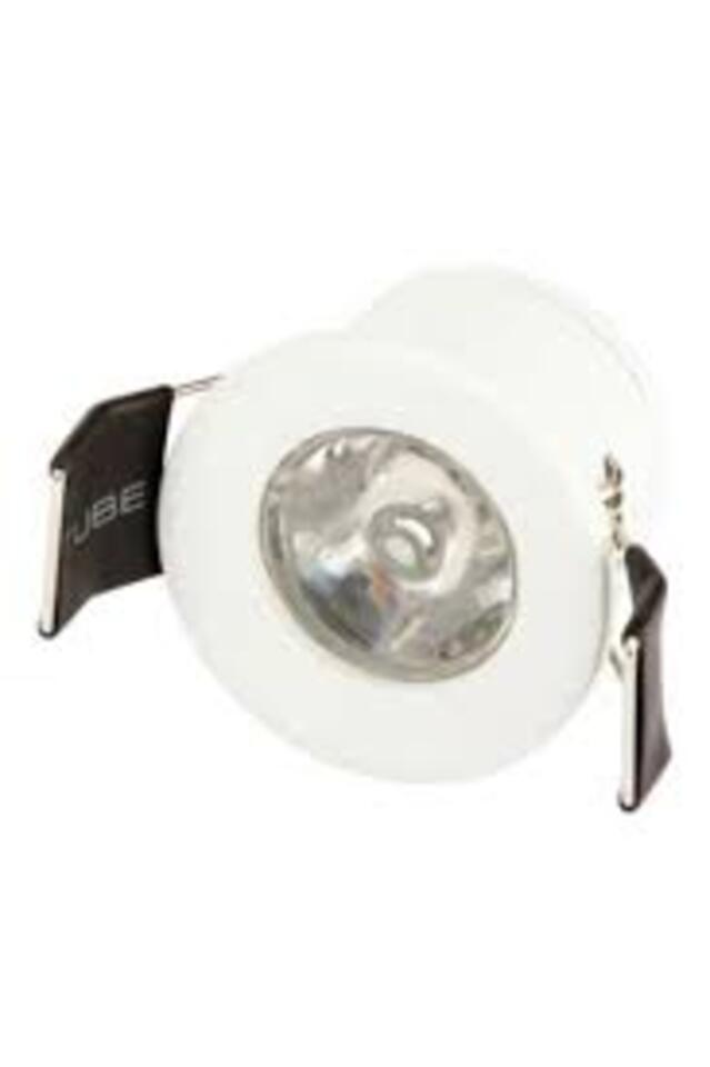 Mini Spot (Parmak Spot) S/A 6500k 1w 120lm  (Beyaz Kasa) Yıldız Led