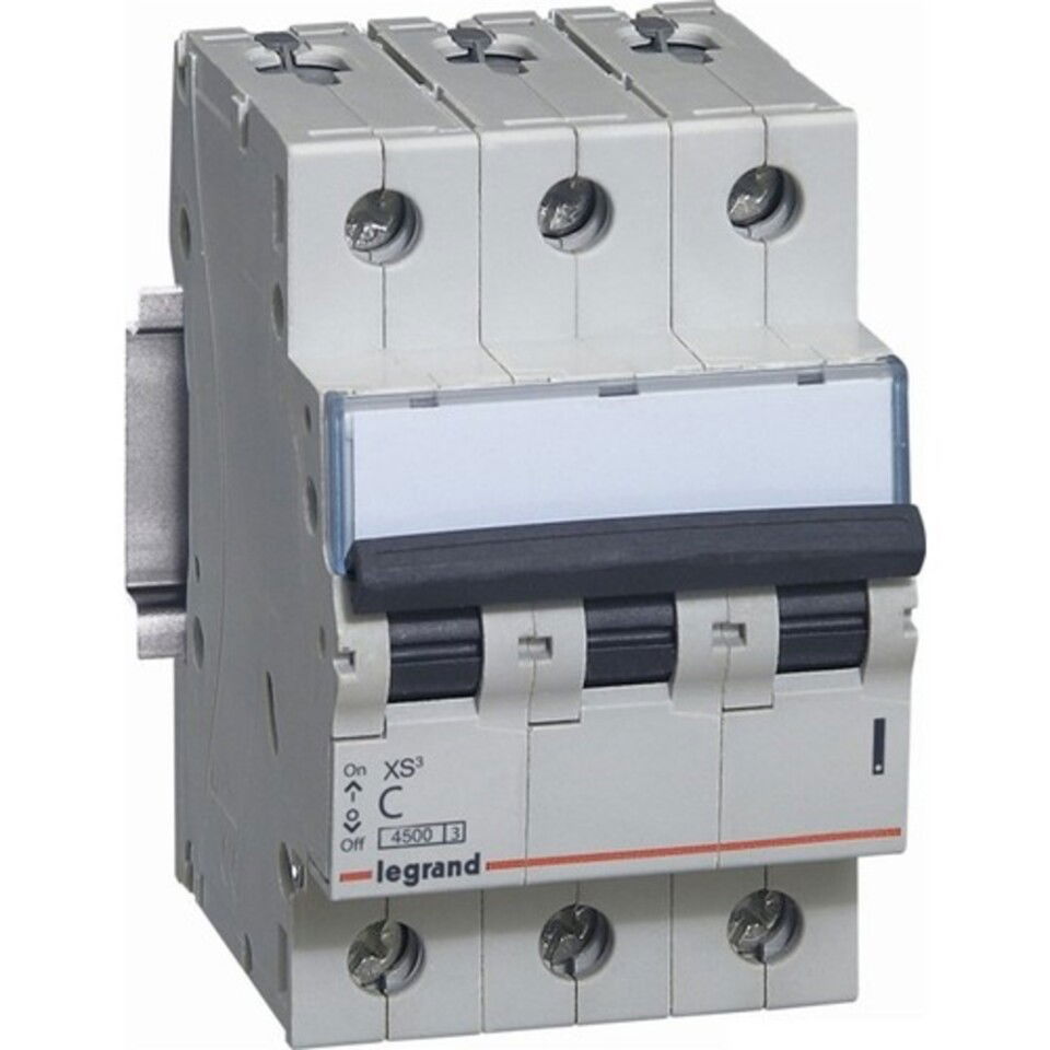 Trifaze Otomatik Sigorta 3p C 16a 6ka Xg3 (4ad)