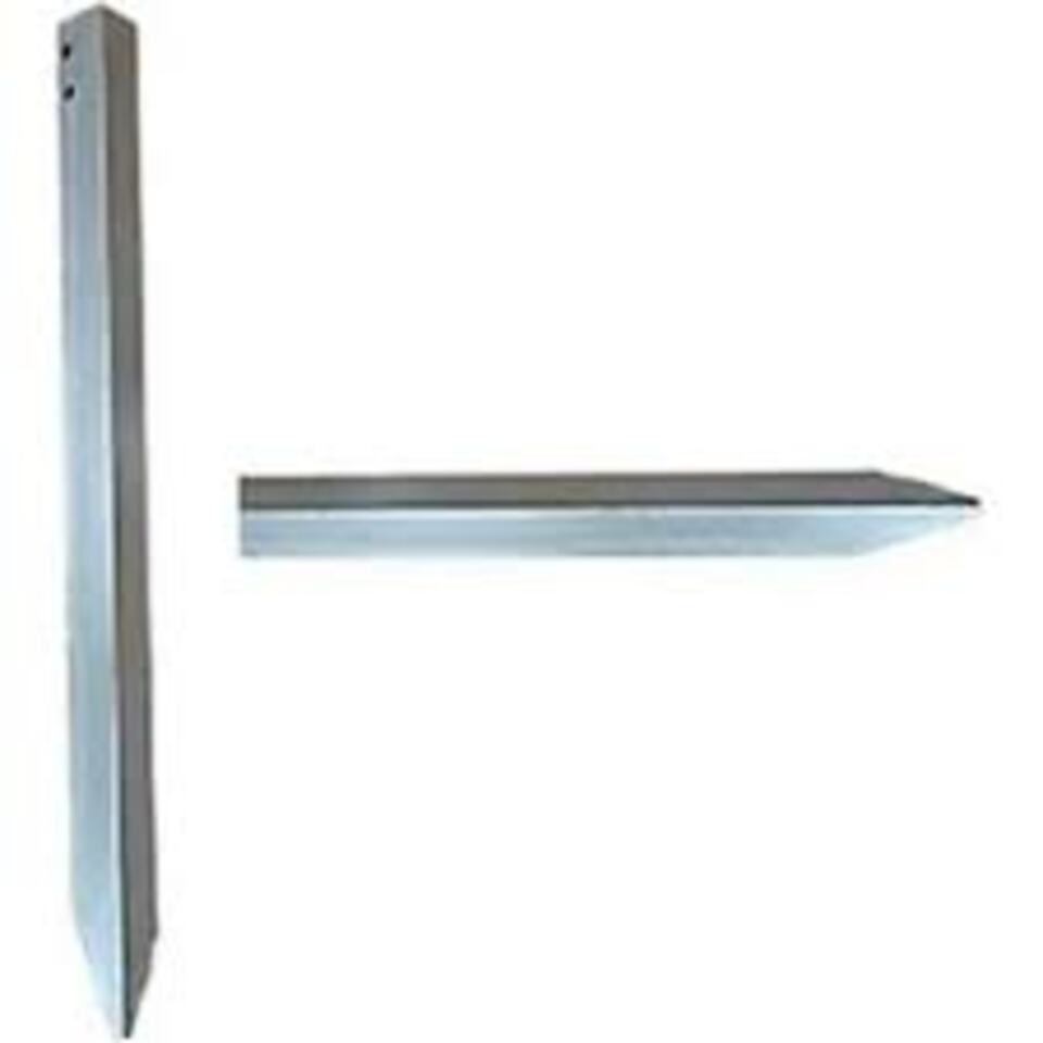 Galvaniz Topraklama Kazık 40x40x4mm 1mt (1ad=2.42kg) ( Köşebent )