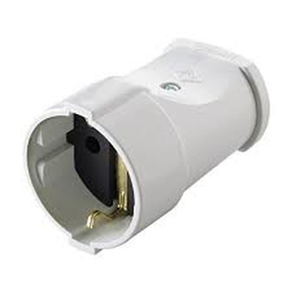 Makel Dişi Fiş Topraklı Beyaz ( 50ad/200kl )