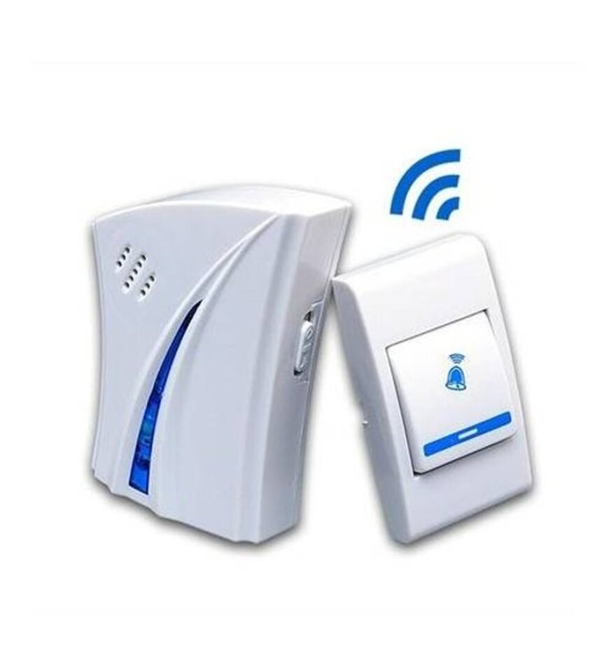 Uzaktan Kumandalı Zil 32 Melodili  ( B-9682 Blue Lighting )