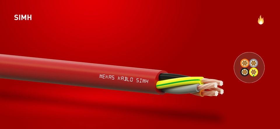 Silikon Kablo 4x2.5mm ( Sımh ) ( Ttr Tipi ) Nsh H07rn-F