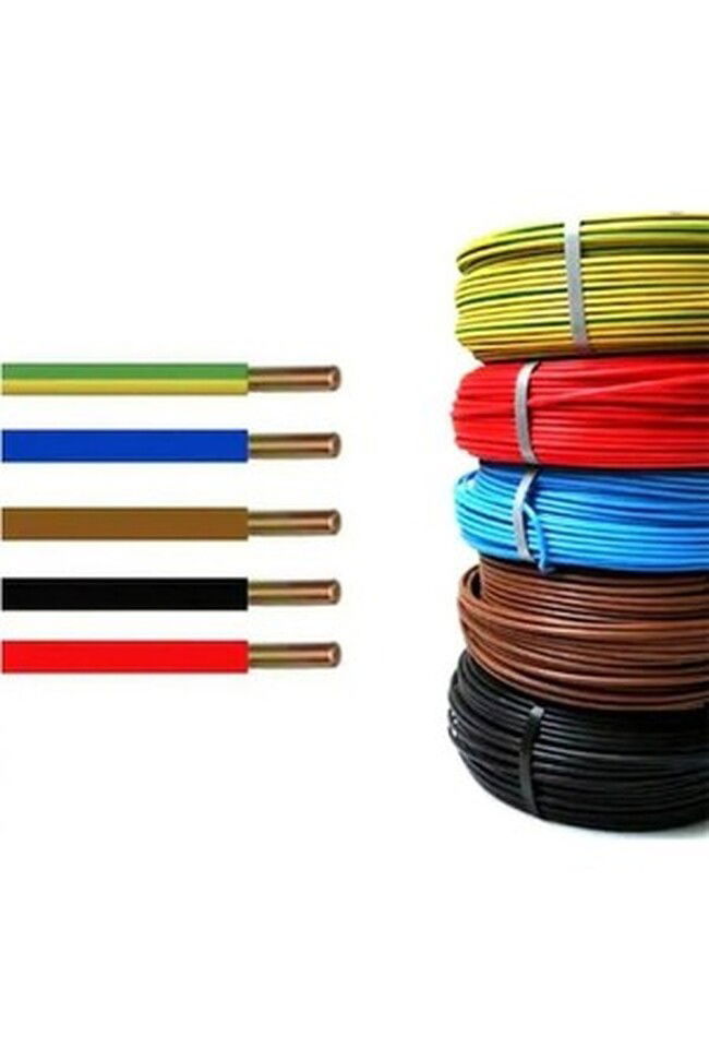 Nyaf Kablo 2.5mm Sarı Yeşil  (Silikon) Sıaf (N-2gfaf)