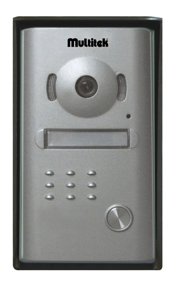 Multitek Kameralı Kapı Zil Paneli RL-09M-PA