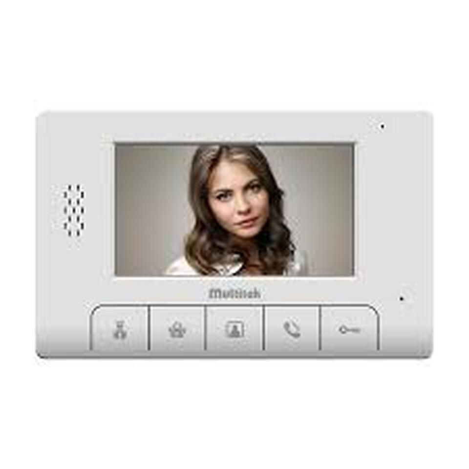 Multitek  Görüntülü Diafon Şubesi 4.3" Beyaz ( Mb46-B )