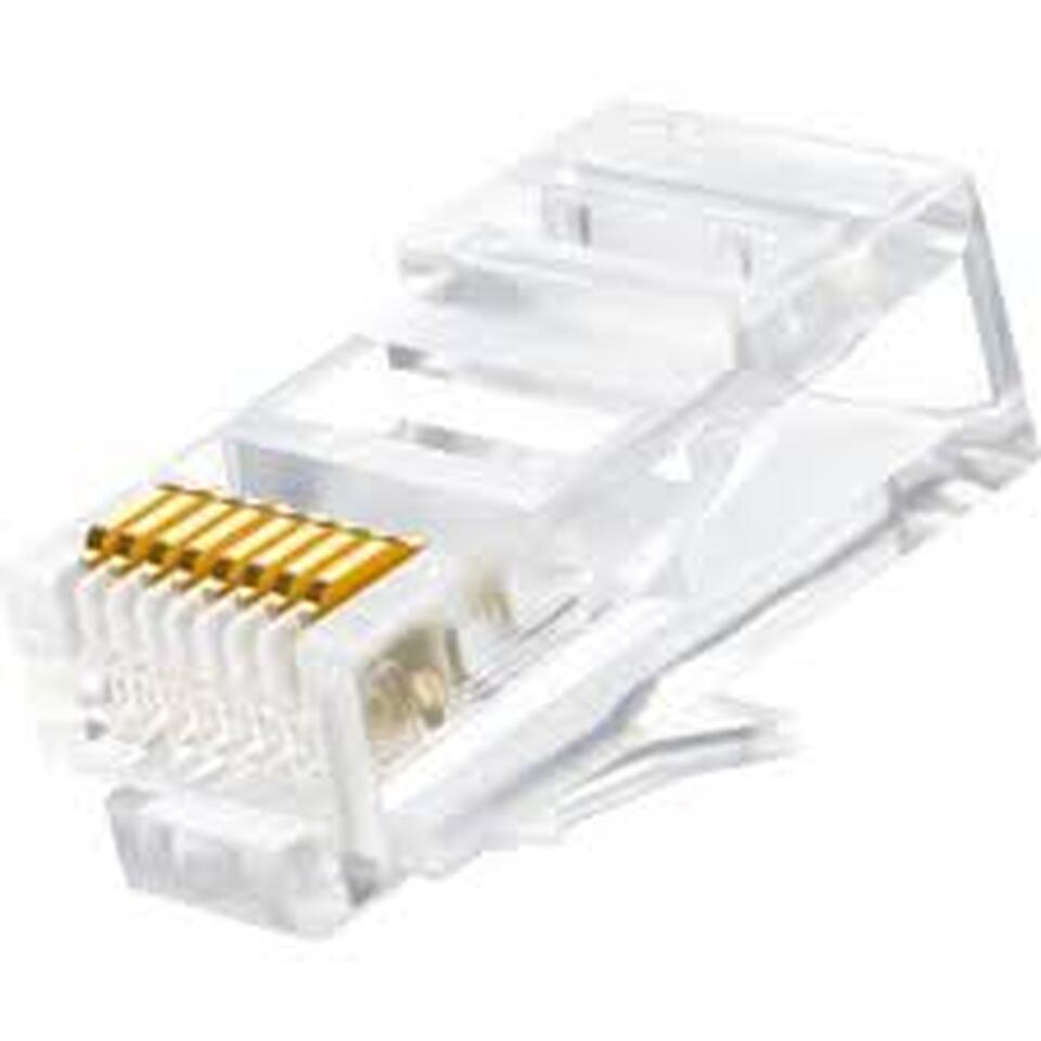 Multitek  Keyston Jak Şeffaf Rj45-8c Cat5e Plug
