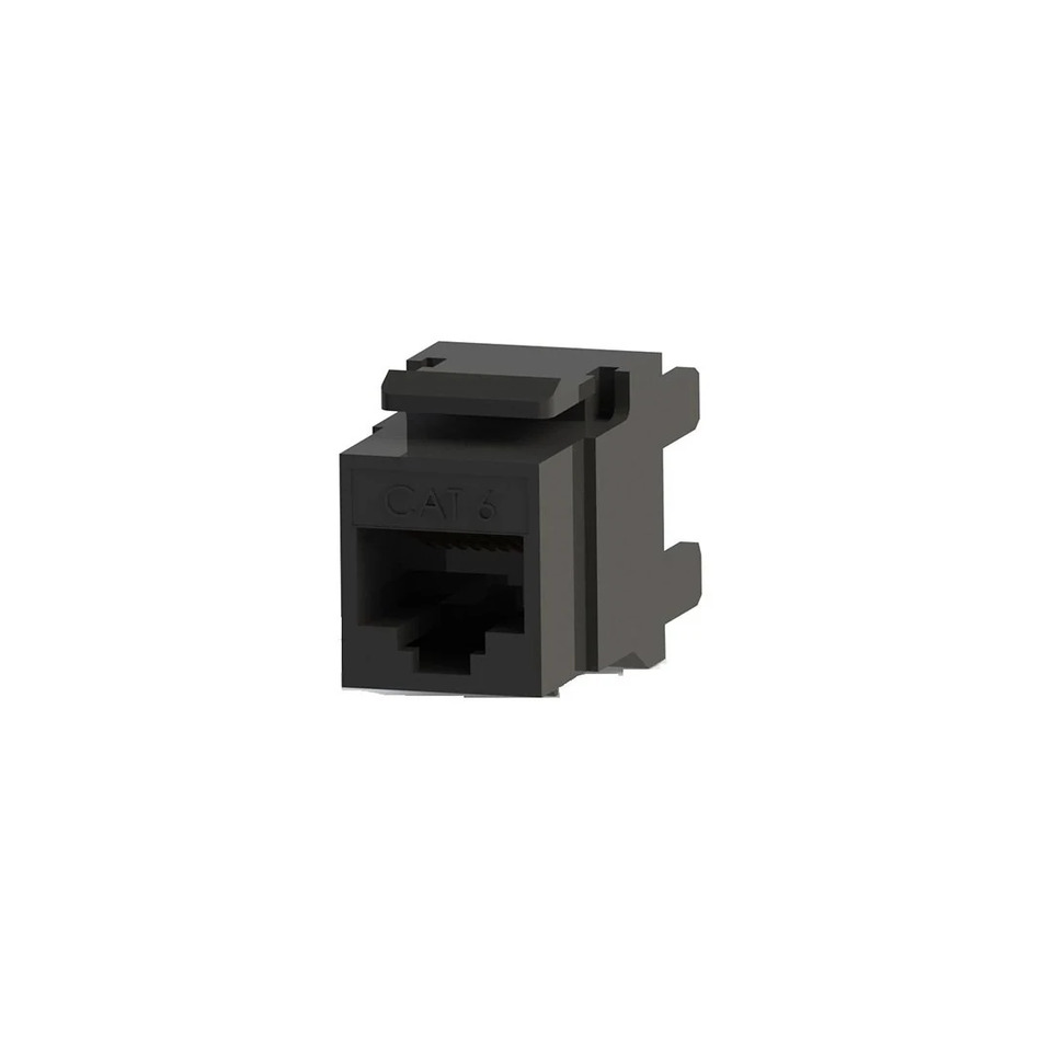 Data Keystone Cat-6 Rj45 Jak Soket ( Siyah )(50ad/500kl)