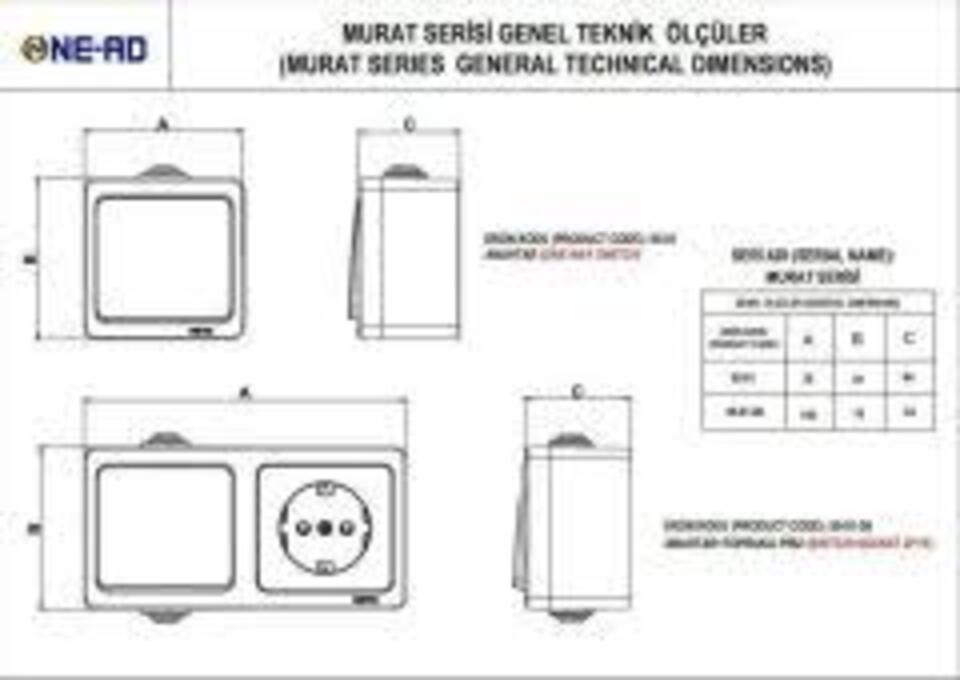 Murat Sıva Üstü Light (12ad)