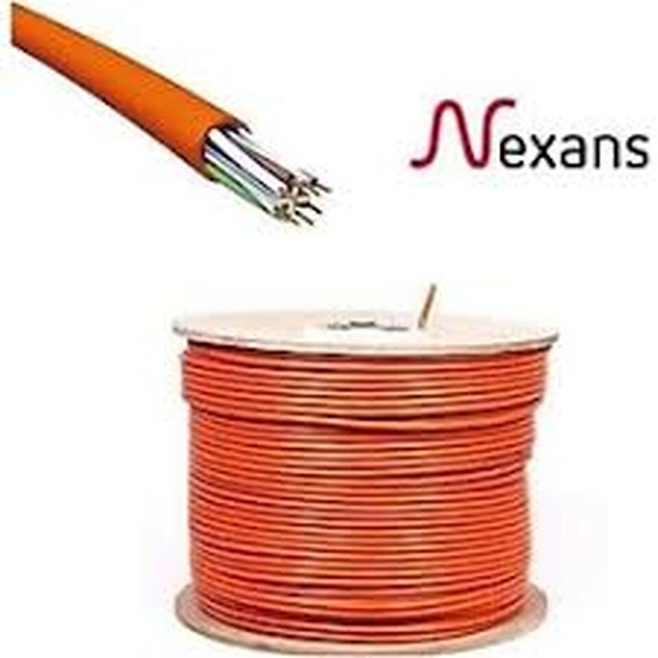 Nexans Data Kablosu Cat6 U/Utp H.F 4x2x23 Awg Turuncu (Makaralı)(500mt)