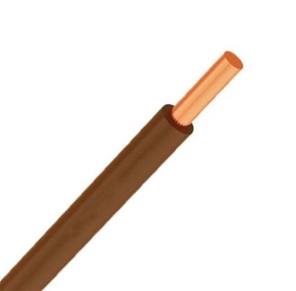 Nya Kablo 2.5mm  ( H07v-U ) Kahve