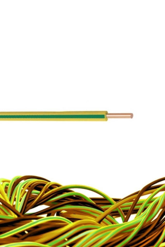 Nya Kablo 2.5mm H Free ( H07z1-U ) Sarı Yeşil