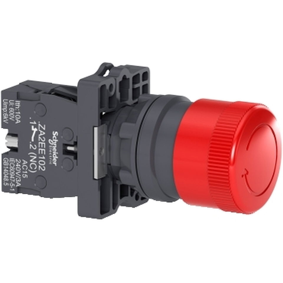Acil Stop Butonu 30mm Kafalı 1nk 22mm (5ad)