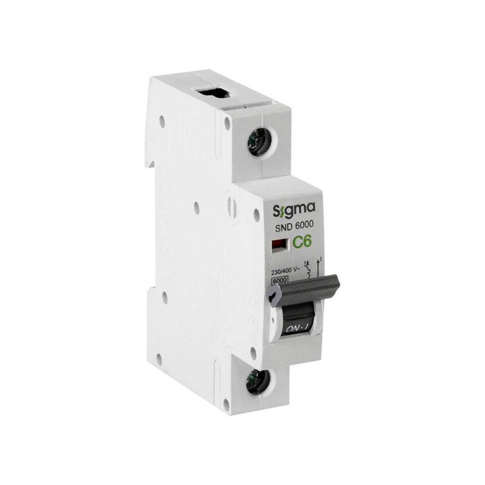 Sigma Monofaze Otomatik Sigorta 1p C 20a  6ka (12ad)