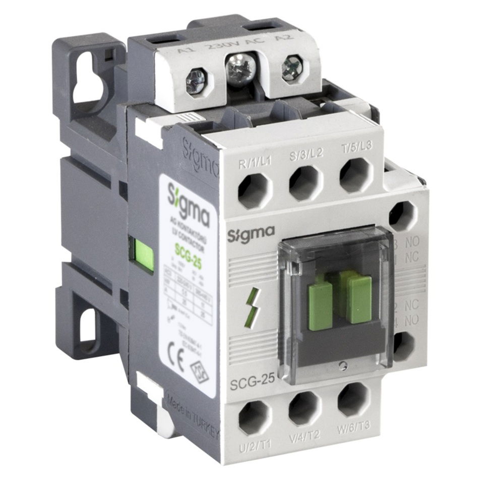 Kontaktör 7.5kw 18a 220v Ac 1na+1nk