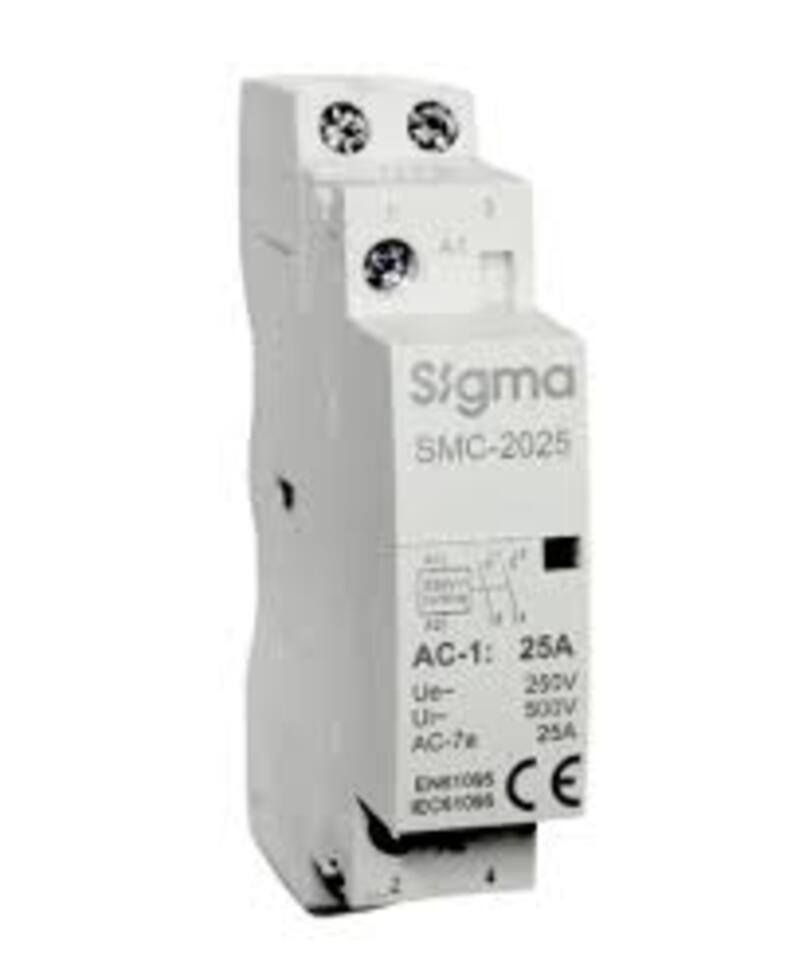 Sessiz Modüler Kontaktör 2p 2no  25a 230v