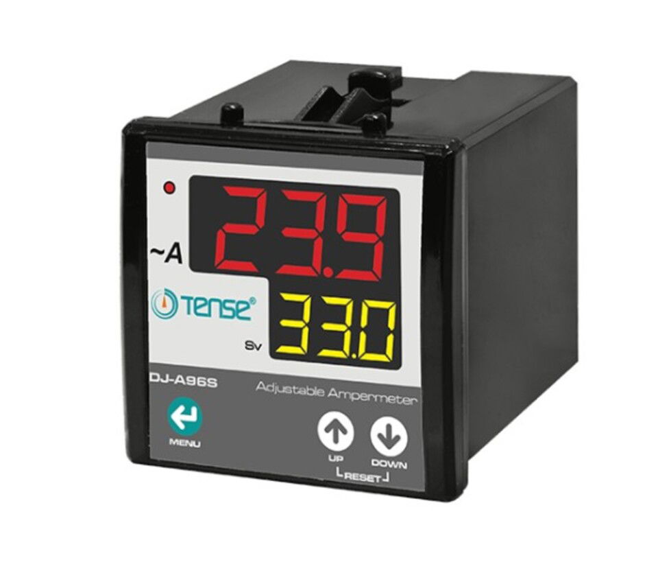 Tense Dijital Ampermetre 96x96 Mm 150ma 995a 3x14mm  Lcd Ekran (Setli)