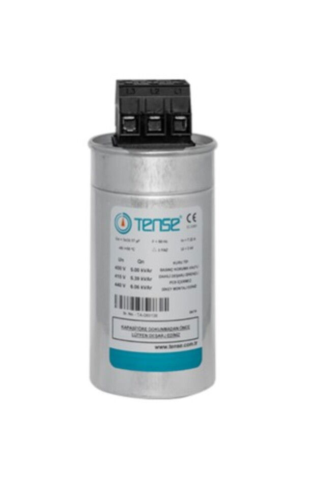 Trifaze Kondansatör 1 Kvar /400v (15ad)