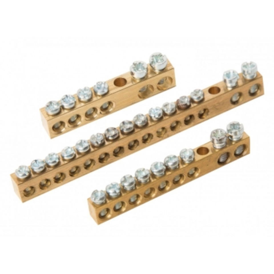 Tork Topraklama Bağlantı  Klemensi-Dağıtıcı 80a 10 Delikli (20ad)