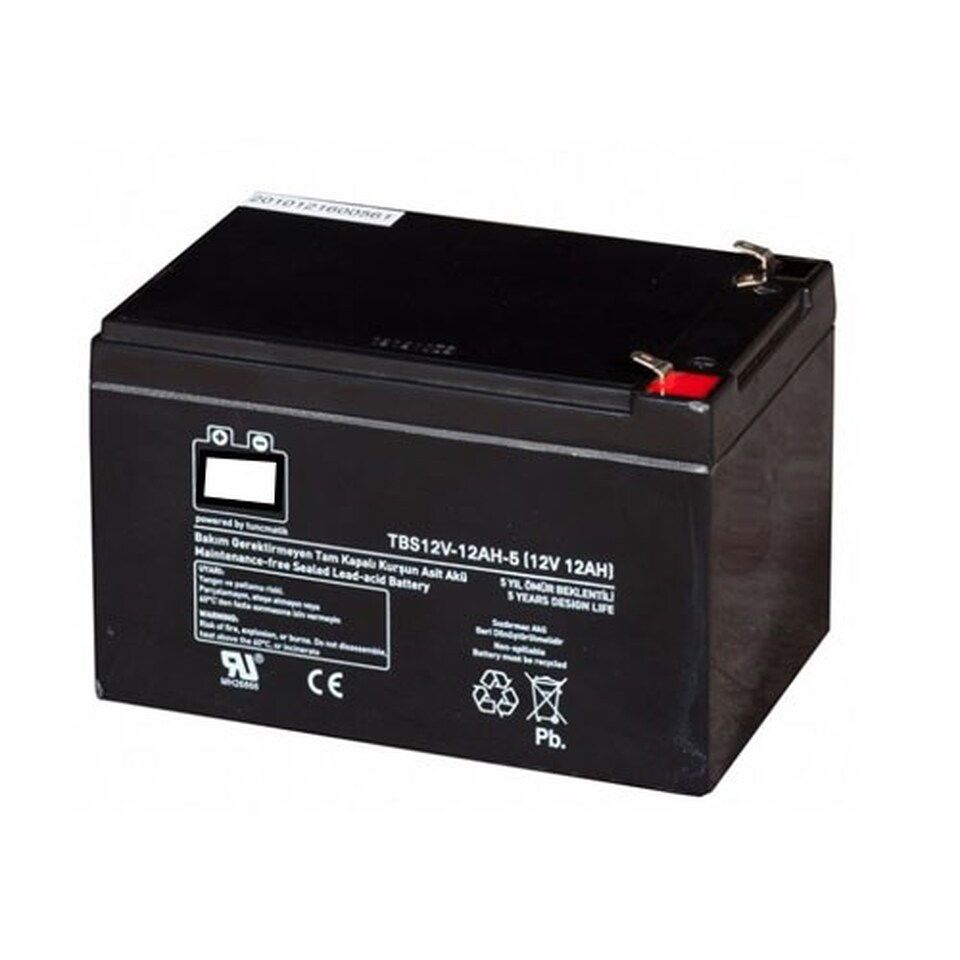 Tunçmatik Kuru Tip Akü 12V 12Ah (1ad)