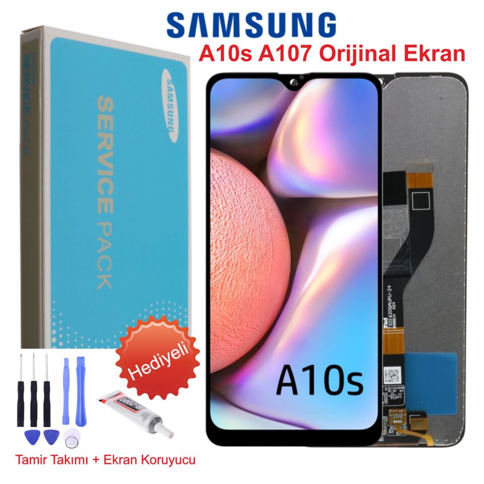 Samsung A10s (a107) Lcd Ekran ( Çıtasız )
