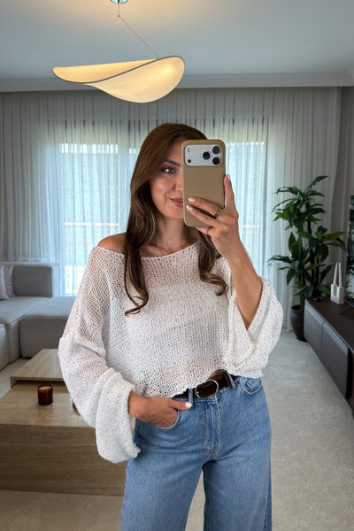 Parlak Taşli Beach Crop Top