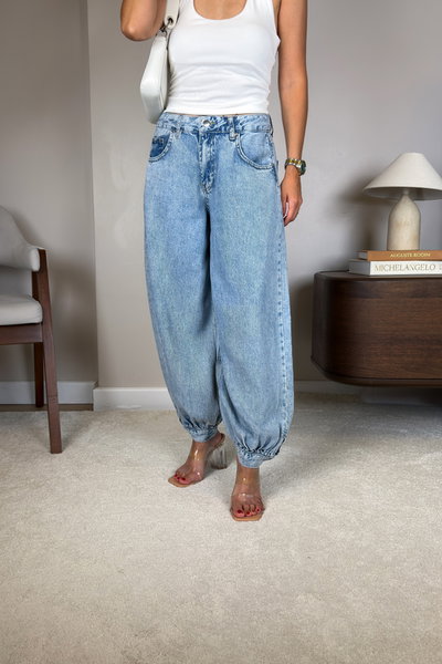 Tencel Deni̇m Jogger Jean