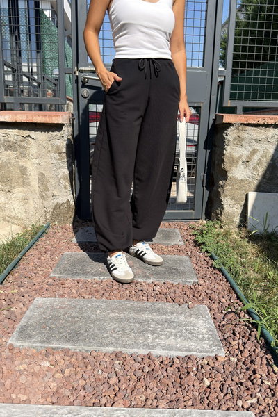 Paça Lastikli Barrel Eşofman