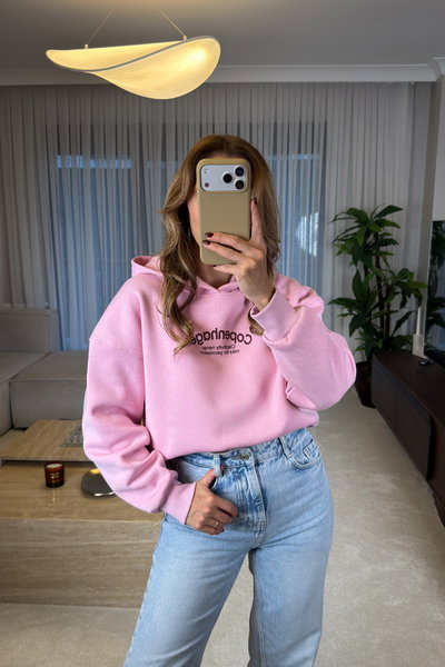 Copenhagen Baskılı Sweat