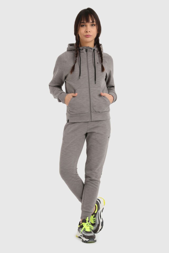 14056 - Gray - Women's Tracksuit