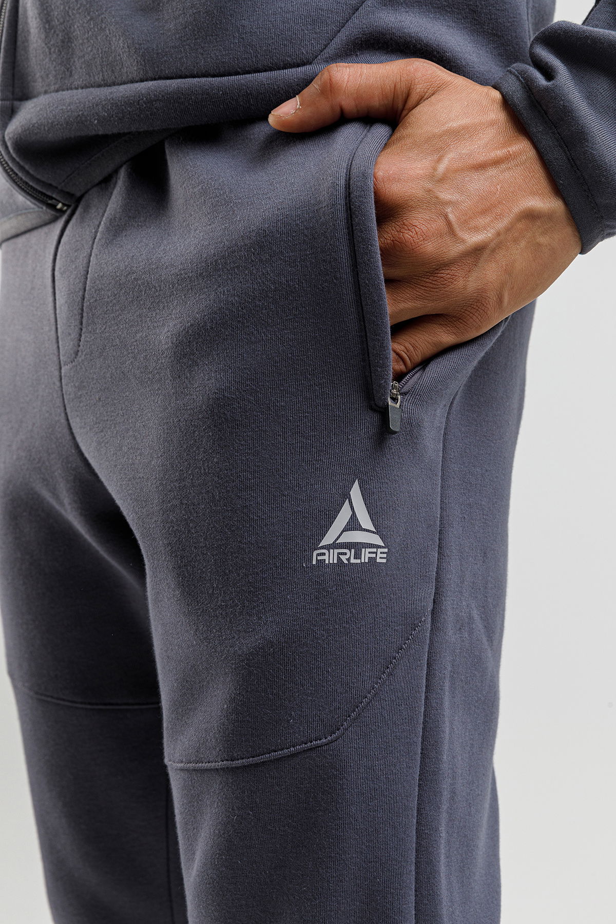 14074 - Navy Blue - Men Tracksuit