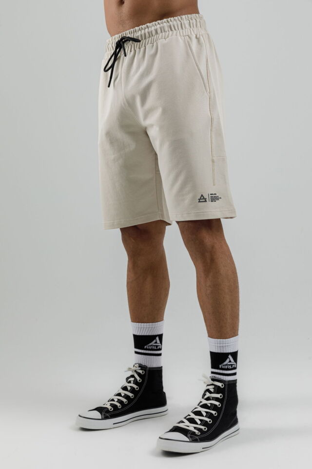 17094 - Khaki - Men's lycra Shorts