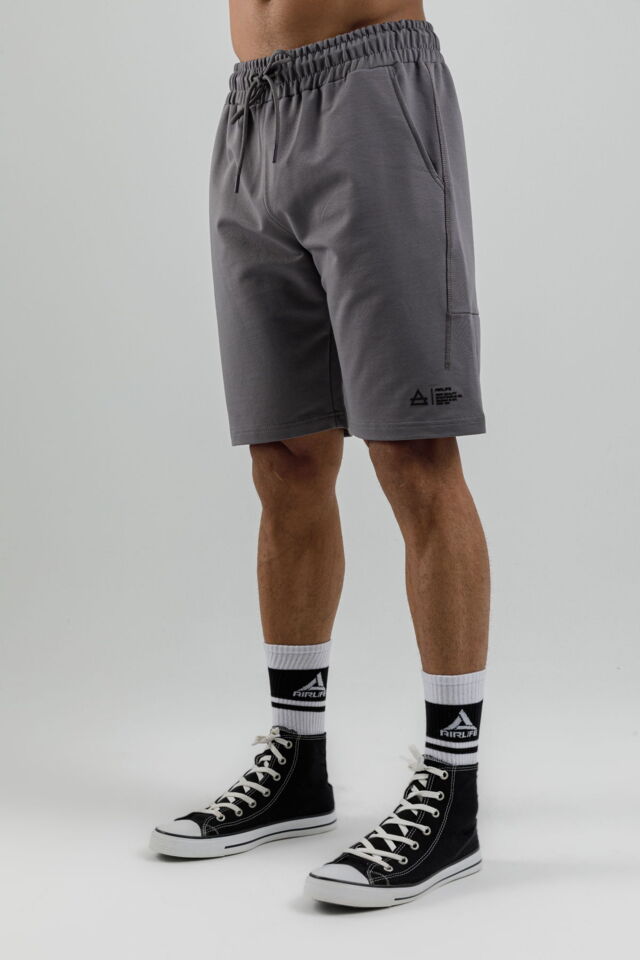 17094 - Khaki - Men's lycra Shorts