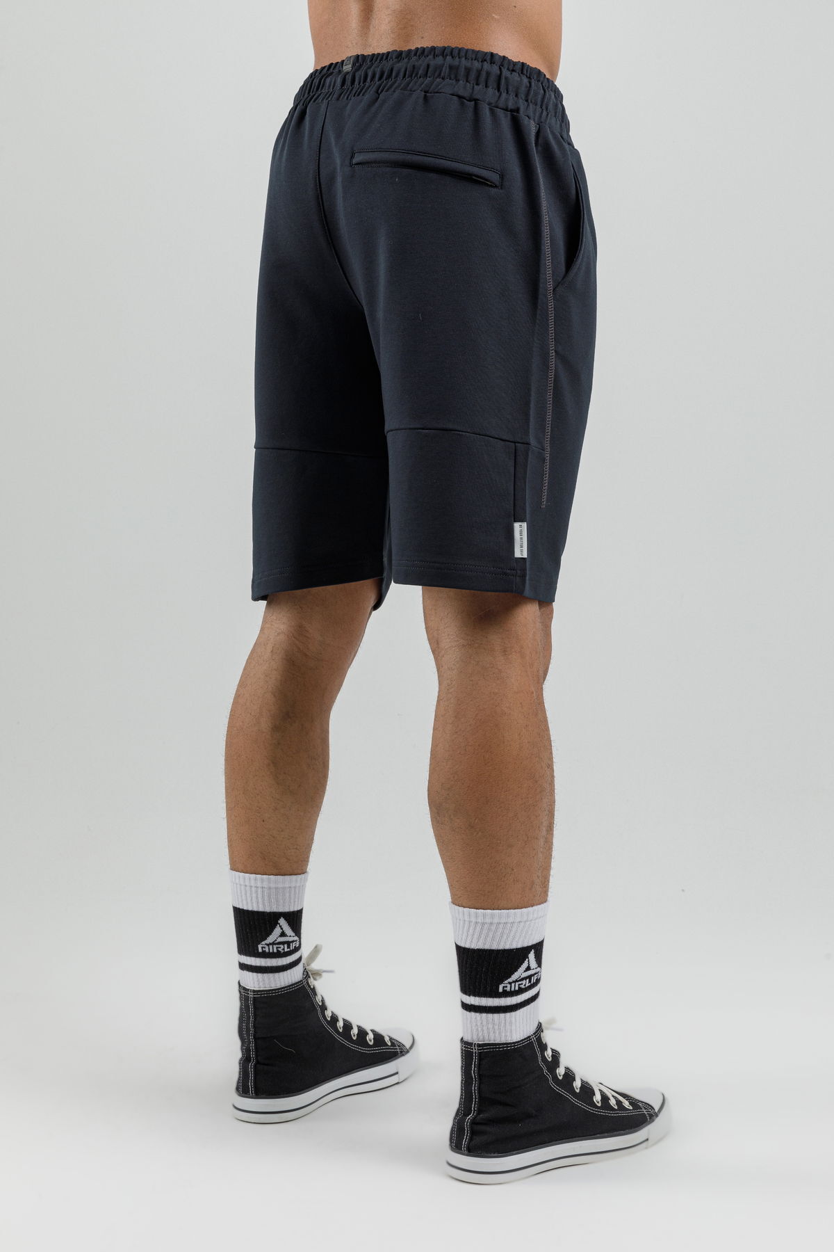 17094 - Khaki - Men's lycra Shorts