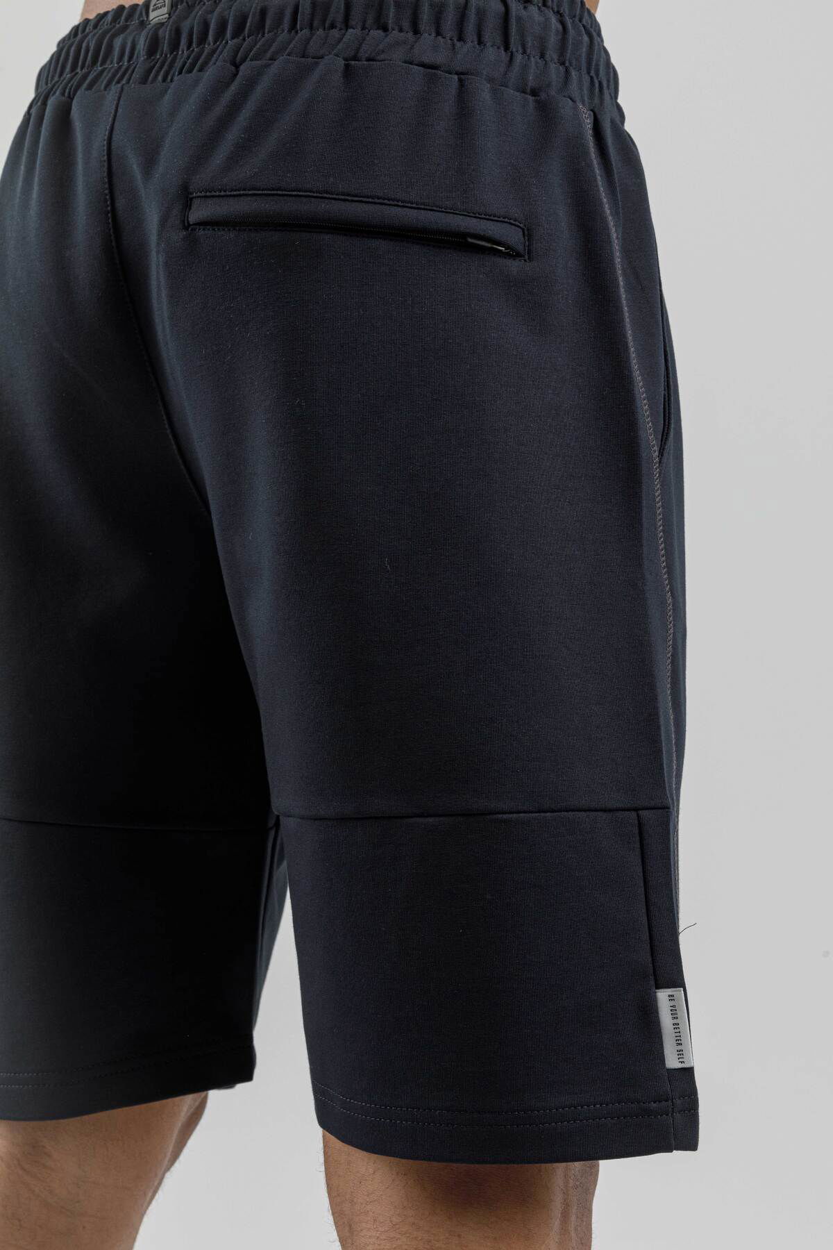 17094 - Khaki - Men's lycra Shorts