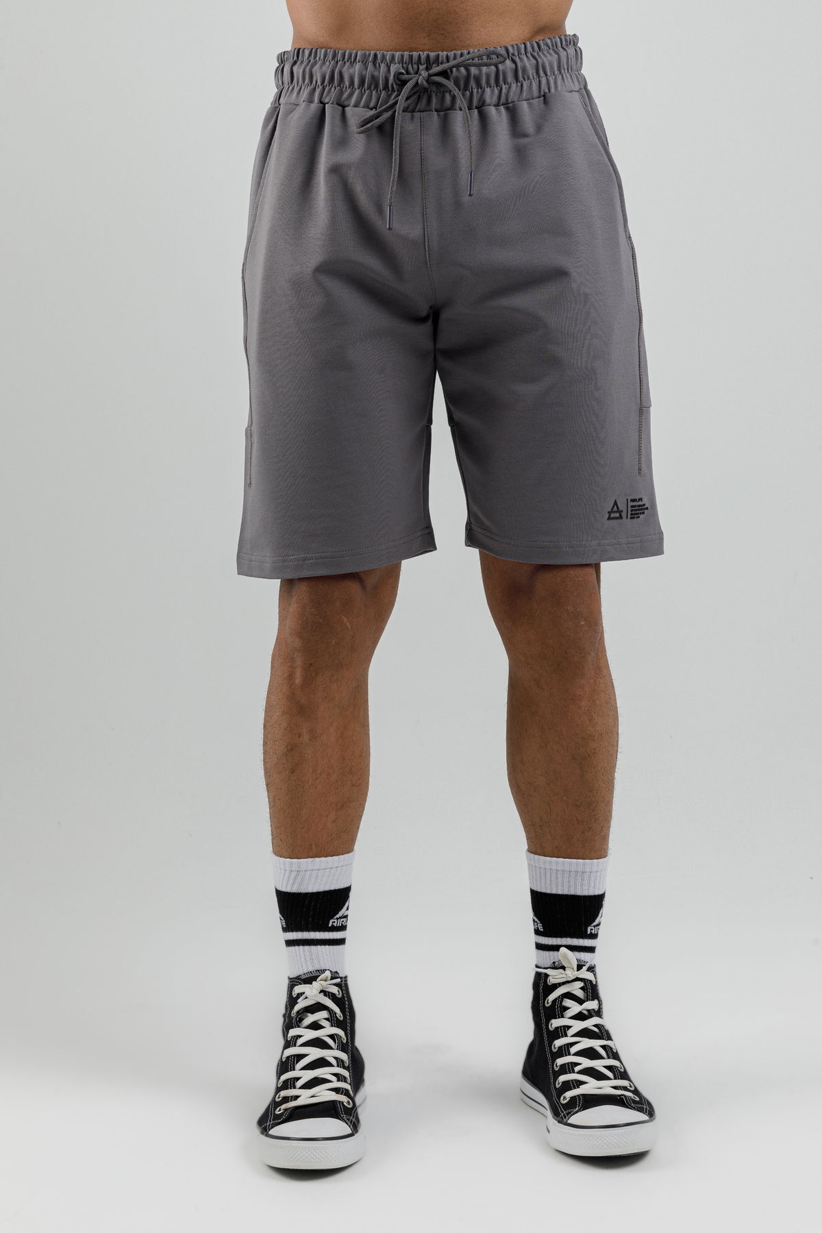 17094 - Khaki - Men's lycra Shorts