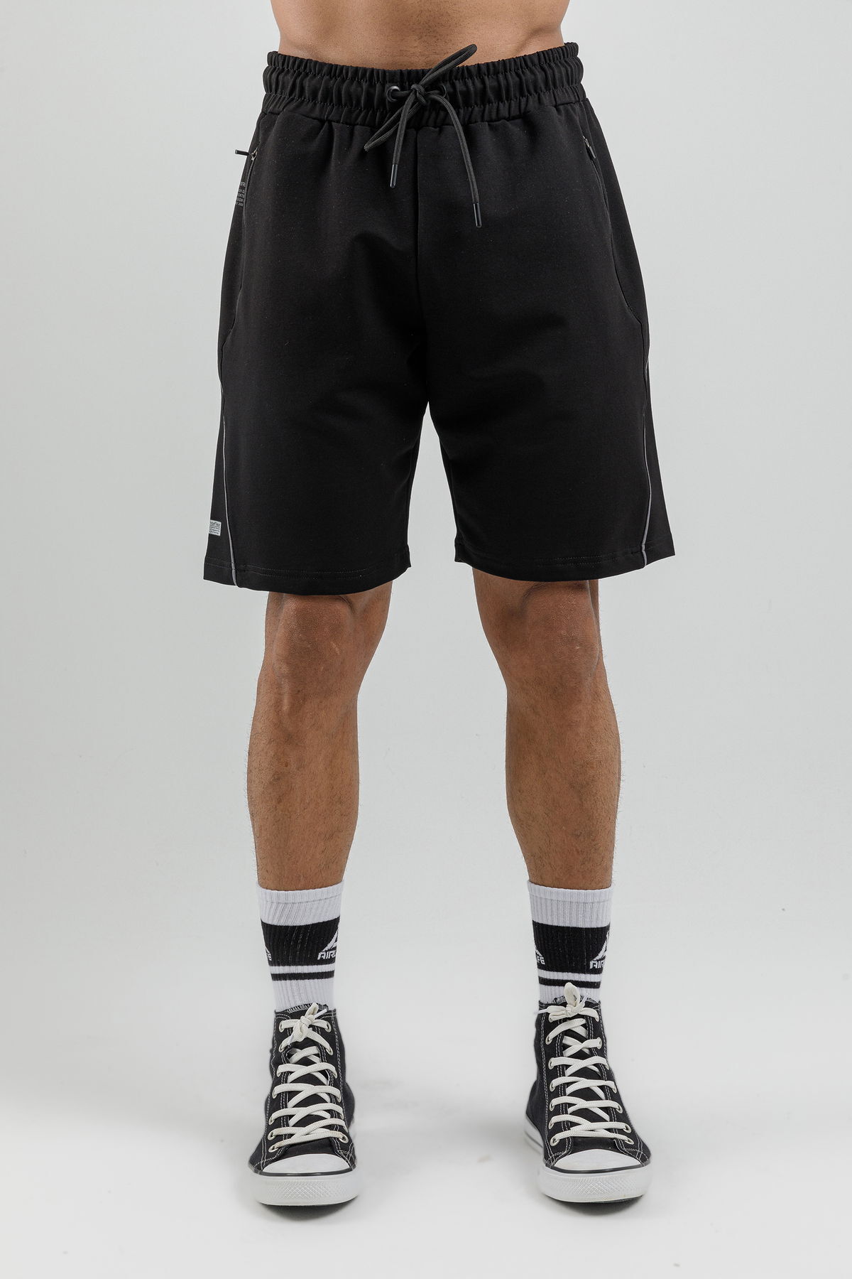 17095 - Khaki - Men's lycra Shorts