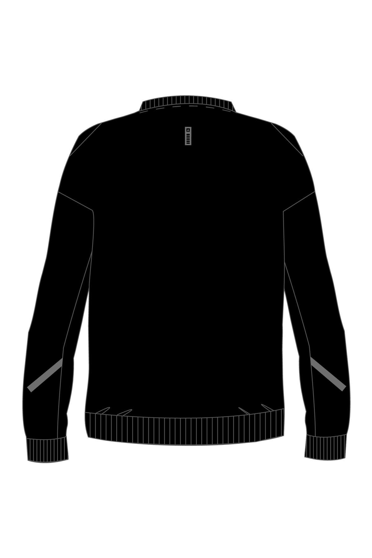 180013-U.01 - Siyah - Sıfır Yaka Genç Çocuk Sweatshirt