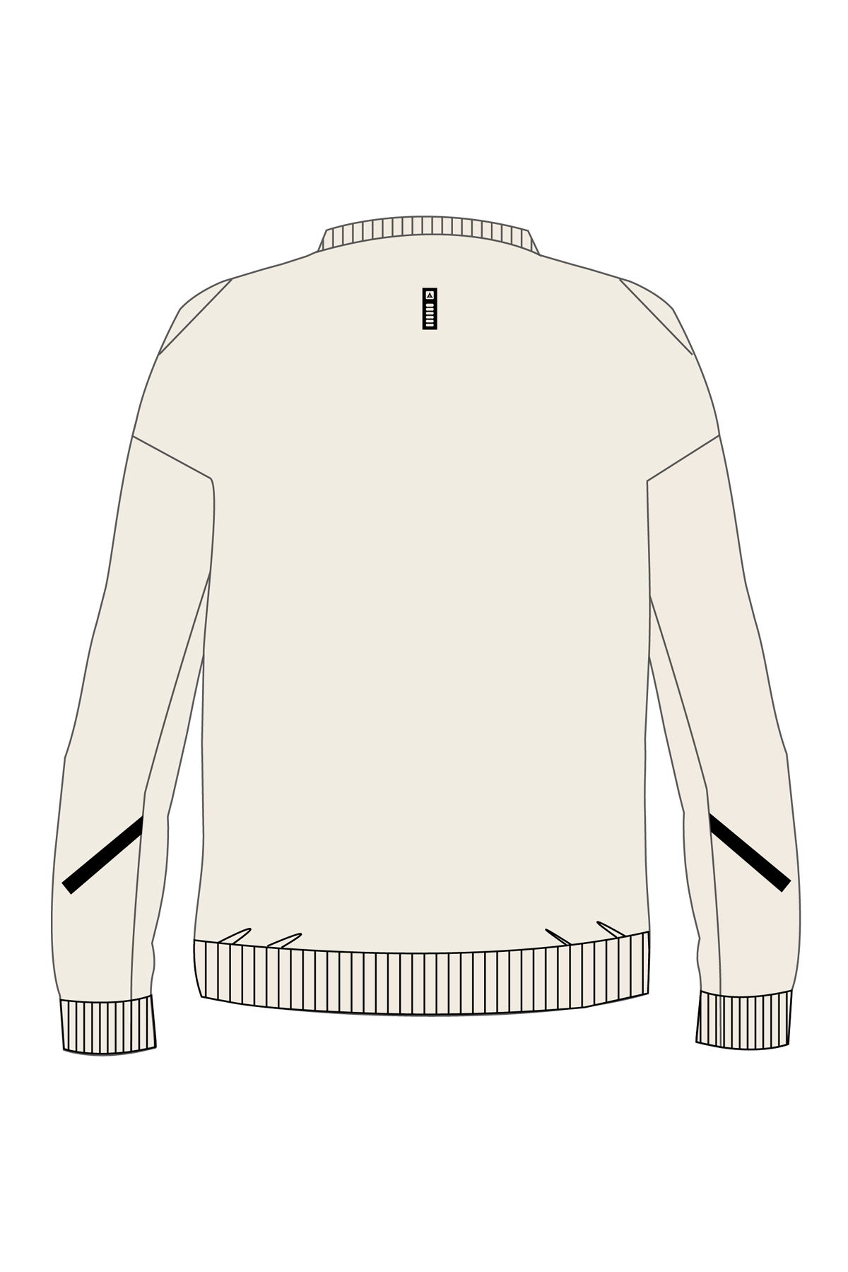 180013-U.01 - Taş - Sıfır Yaka Genç Çocuk Sweatshirt