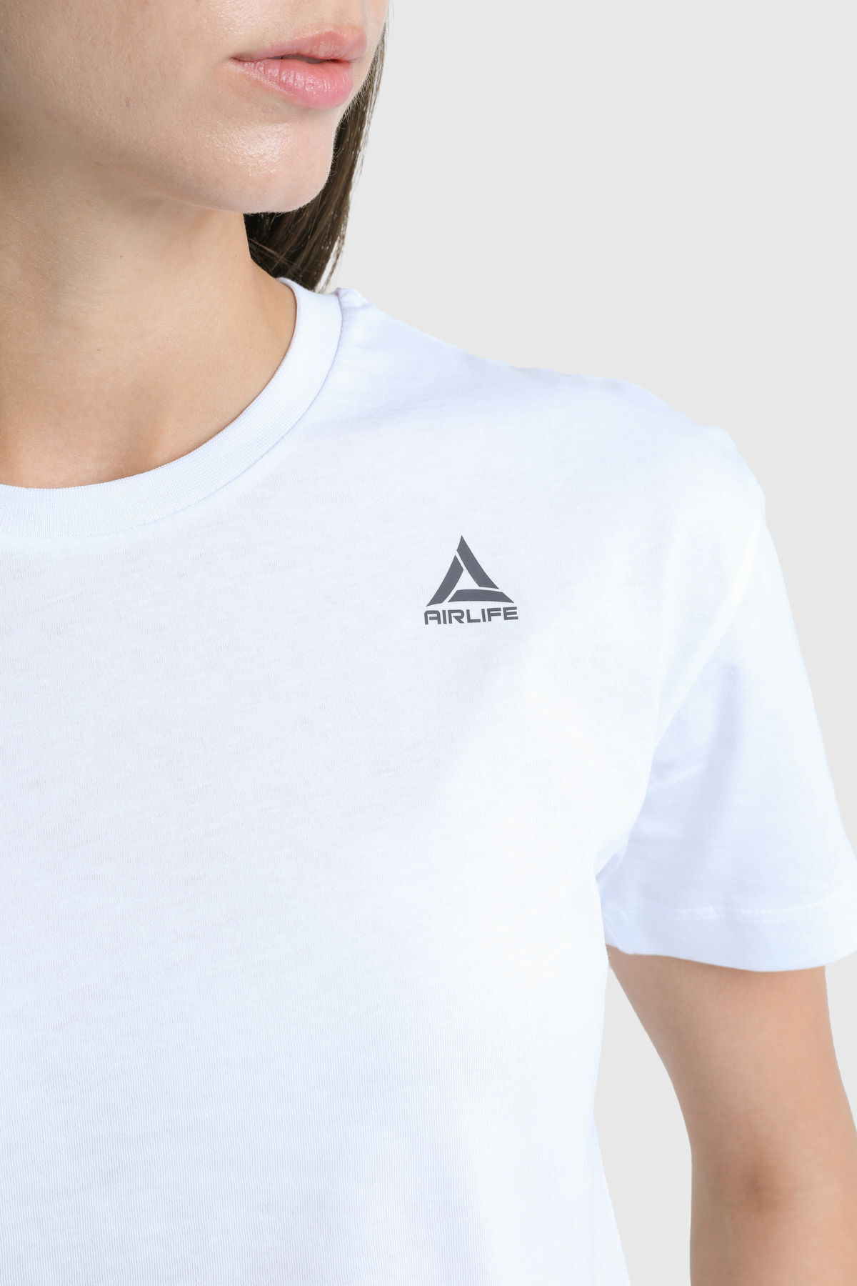 19123 - White - Women's Crop T-shirt