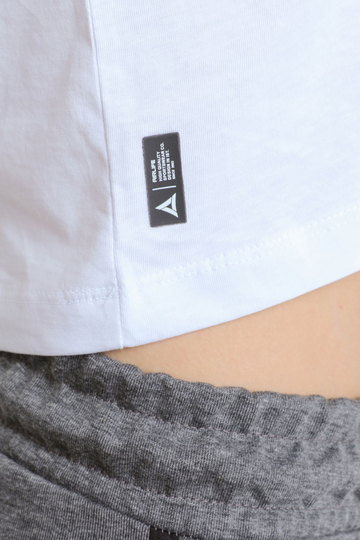 19123 - White - Women's Crop T-shirt