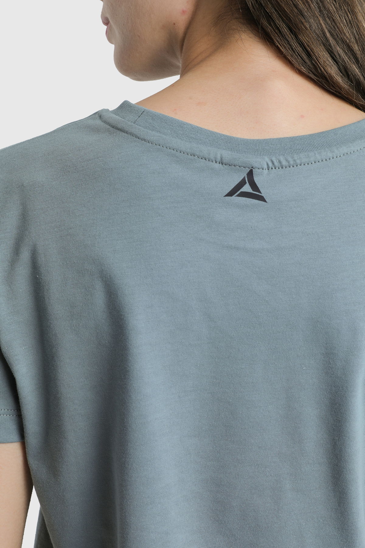 19124 - Khaki - Women's Crop T-shirt
