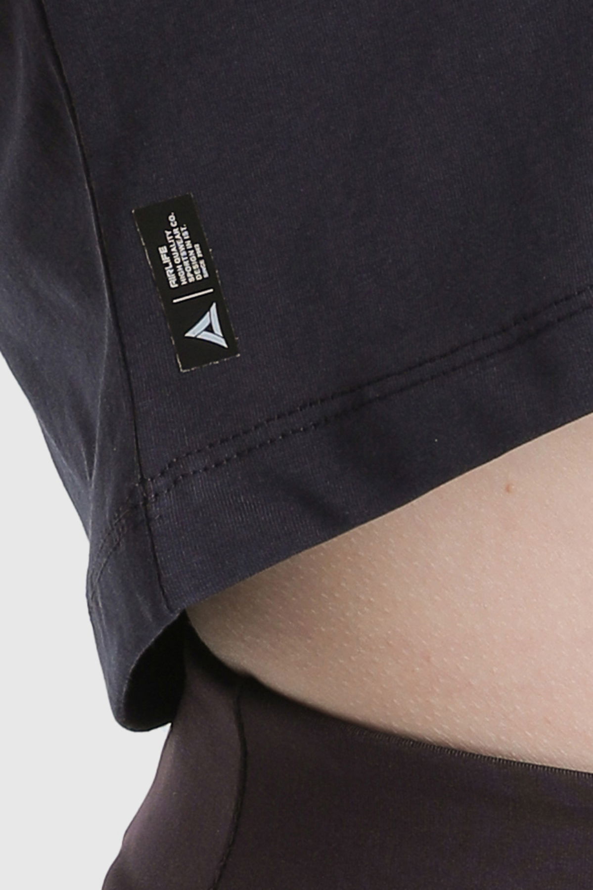19124 - Khaki - Women's Crop T-shirt