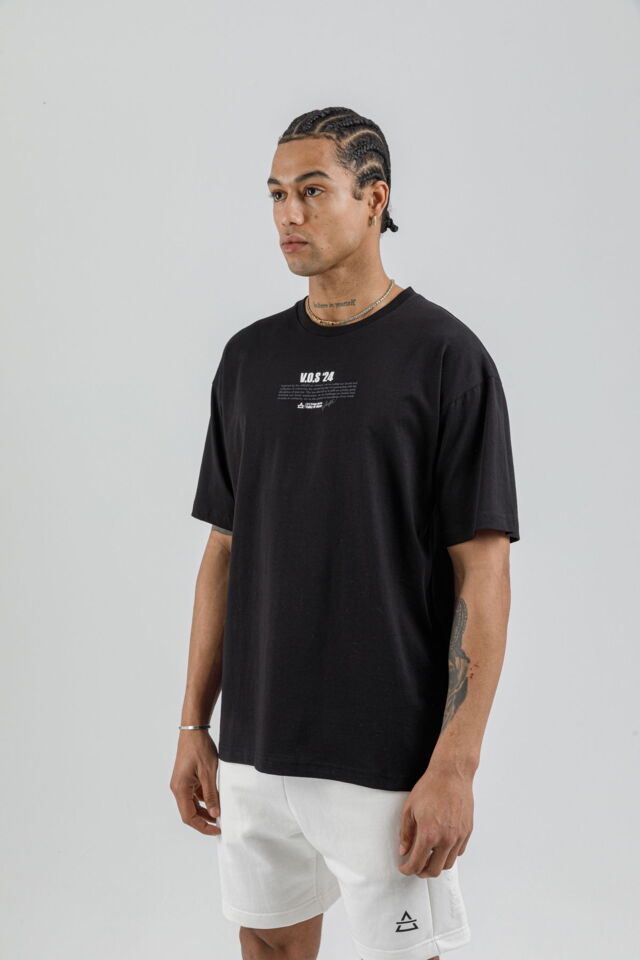 19160 - Bej - Men's Oversize T-shirt