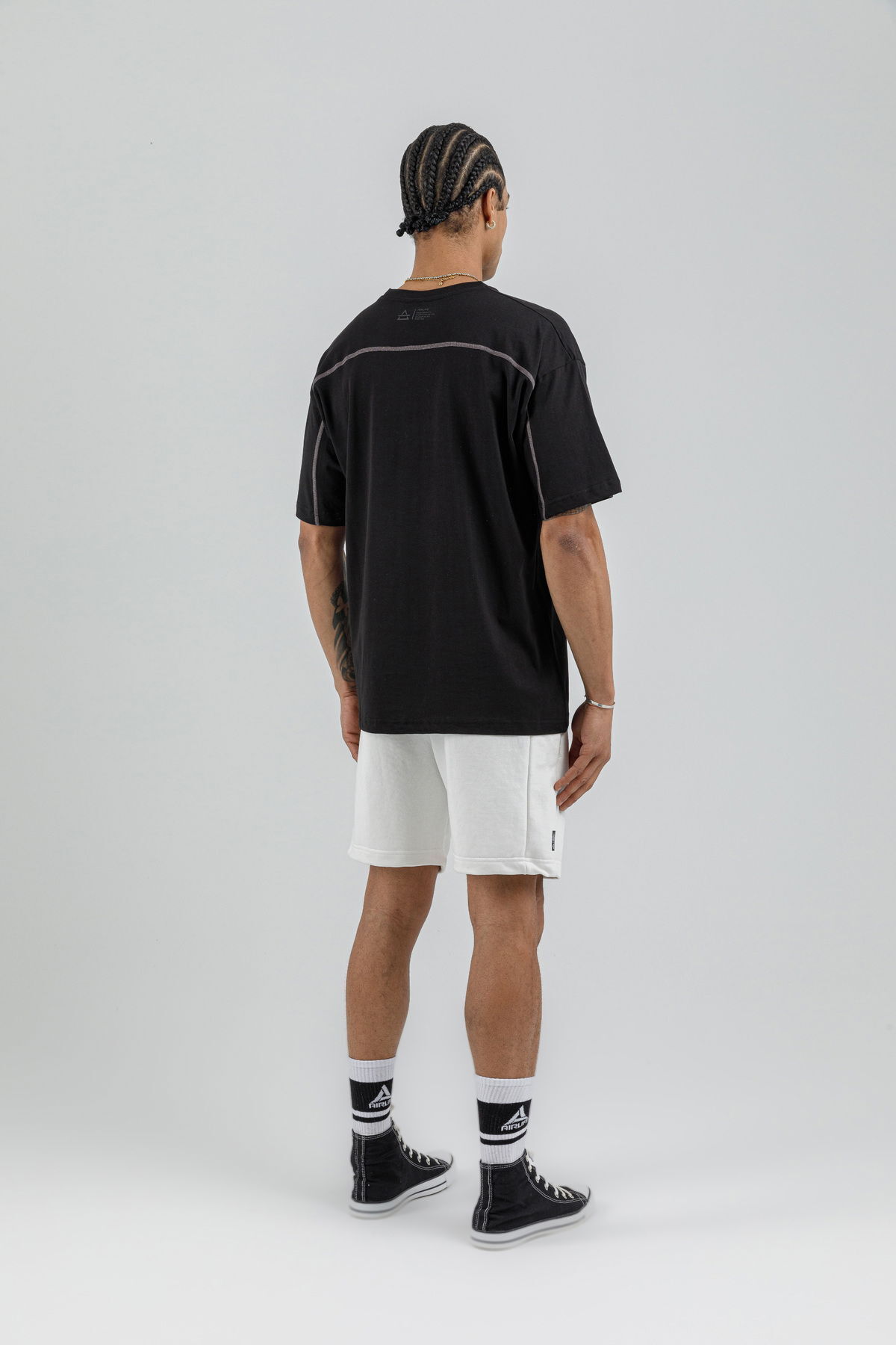 19160 - Bej - Men's Oversize T-shirt