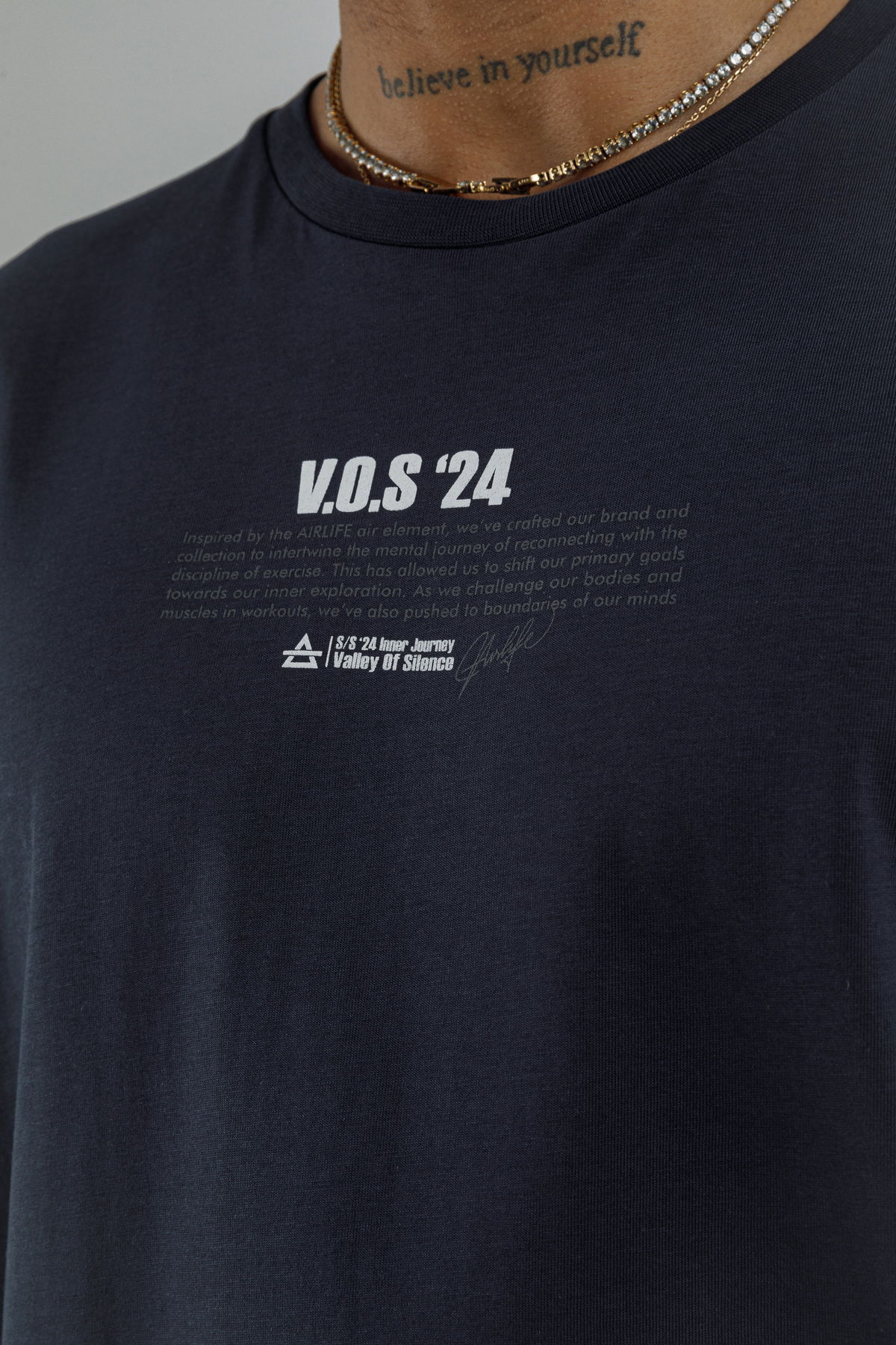 19160 - Bej - Men's Oversize T-shirt