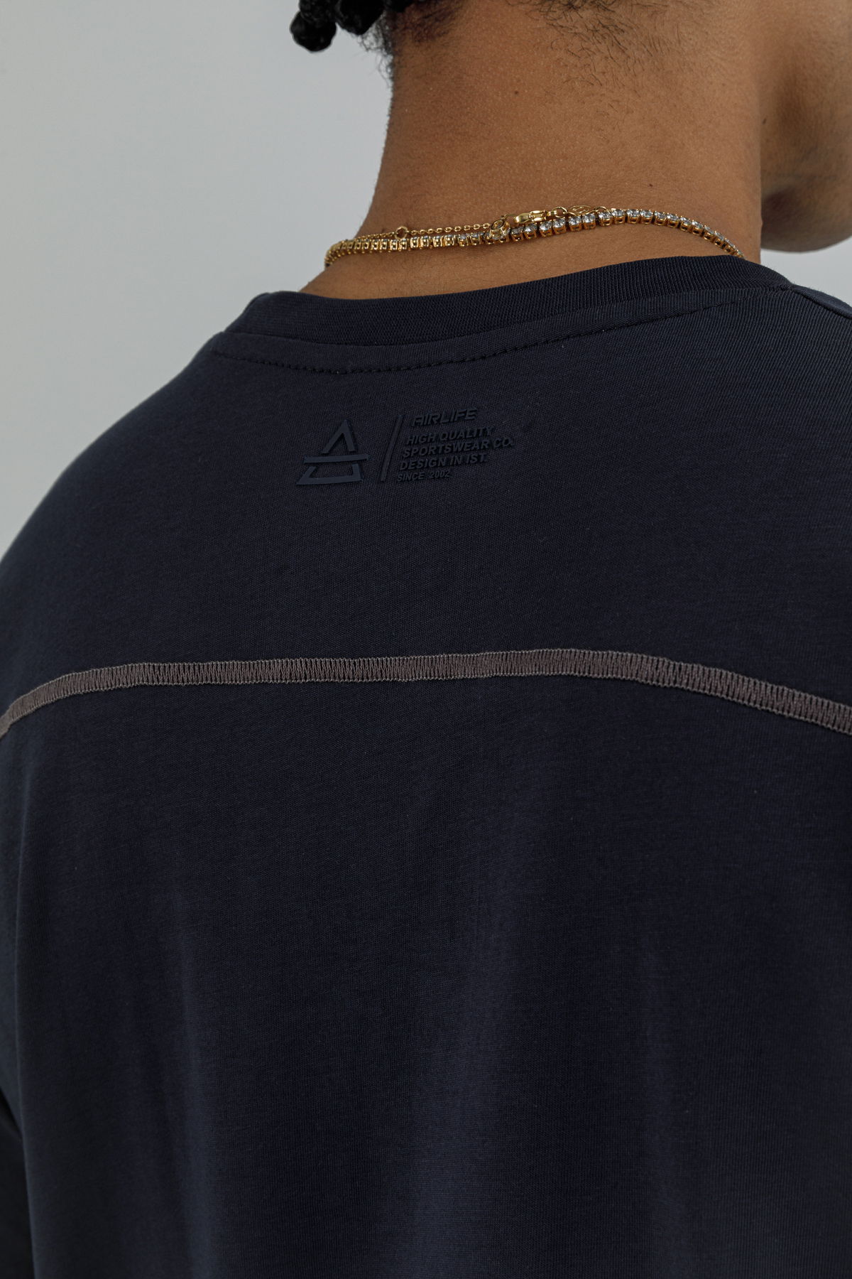 19160 - Bej - Men's Oversize T-shirt