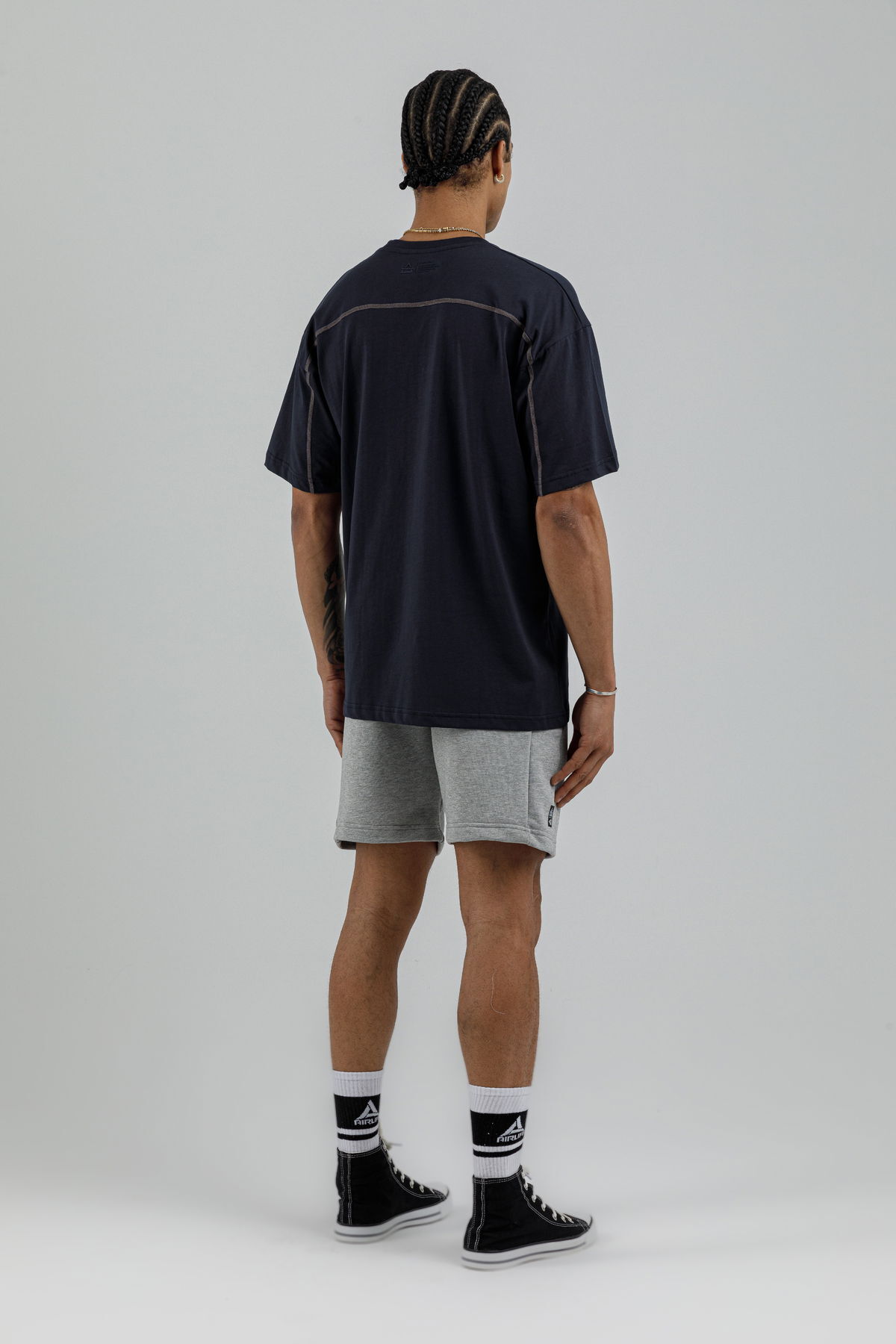 19160 - Bej - Men's Oversize T-shirt