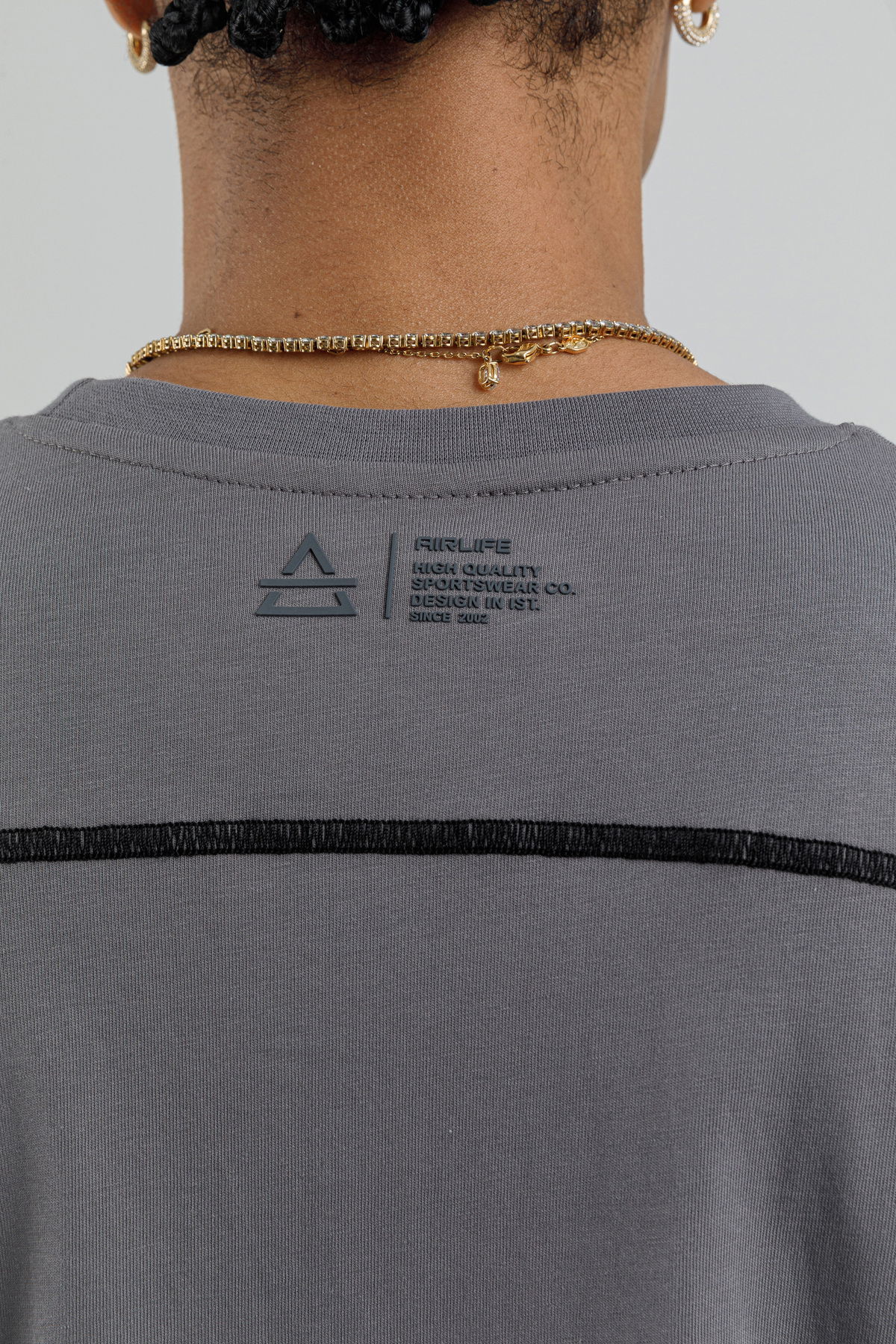 19160 - Bej - Men's Oversize T-shirt