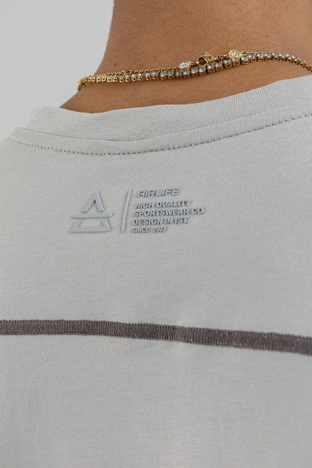 19160 - Bej - Men's Oversize T-shirt